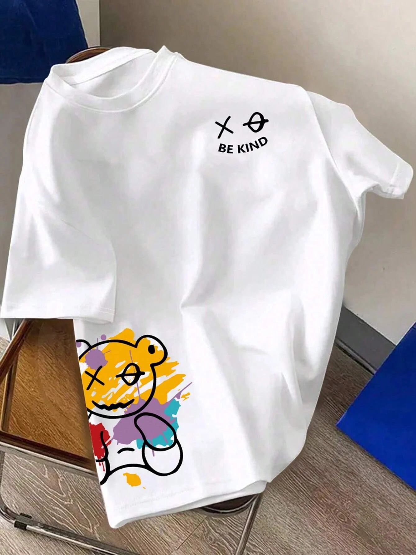 Men's BE KIND Graphic Cotton Tee