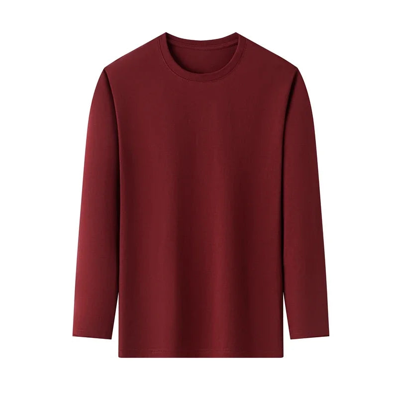 Men's Cotton Long Sleeve T-Shirt