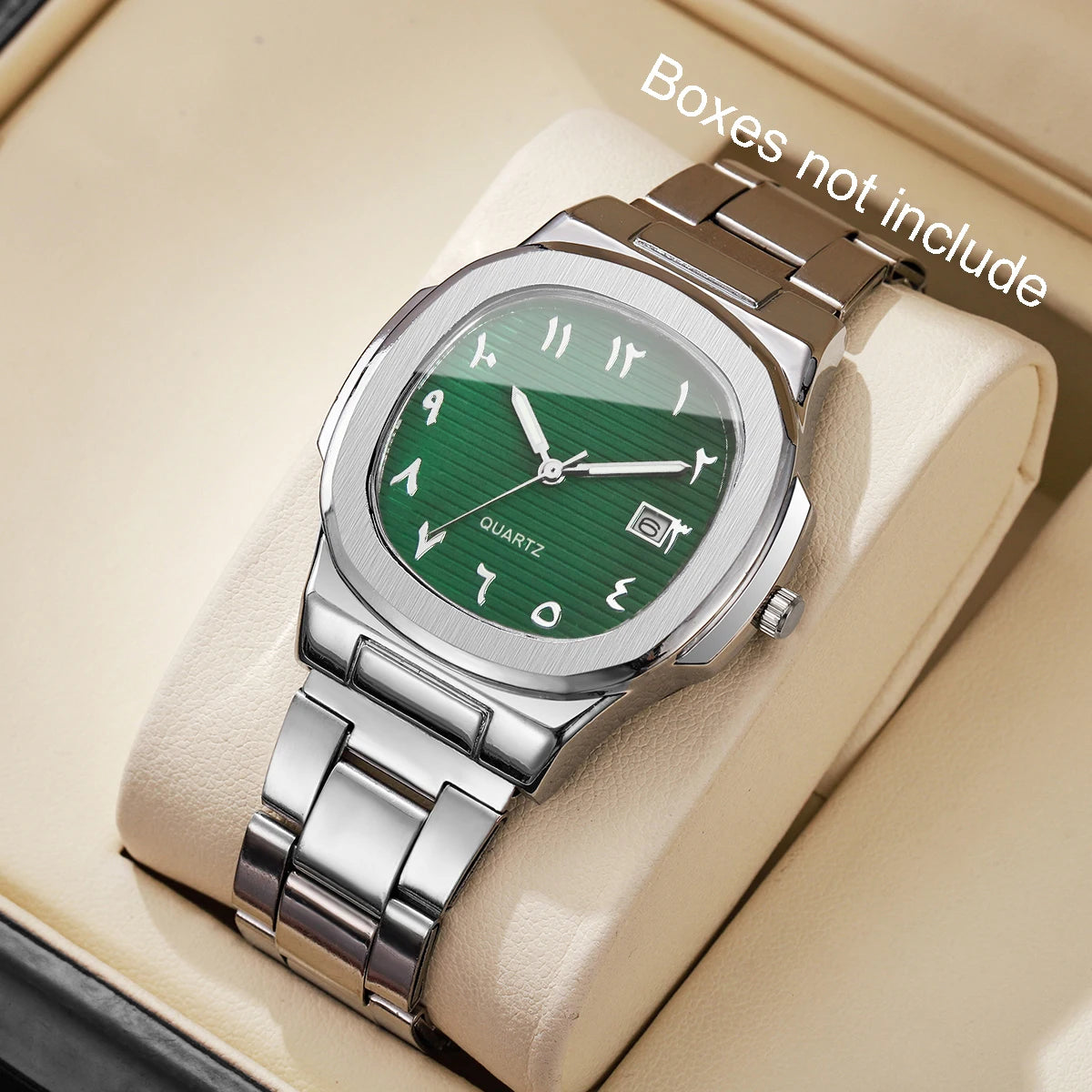 Men's Luxury Square Dial Quartz Watch