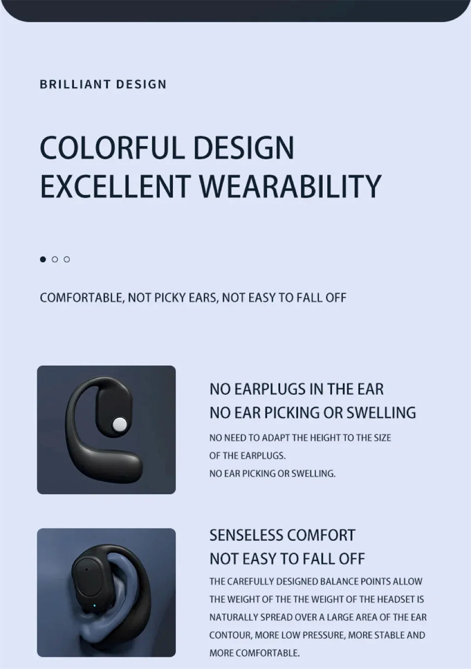 Bone Conduction Bluetooth Headphones