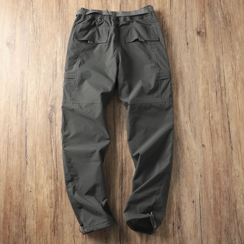 Men's Fleece-Lined Waterproof Work Pants