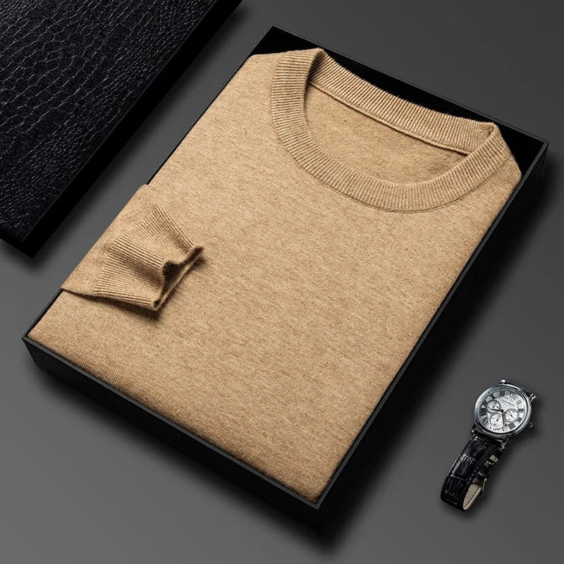Men's Diamond Pattern Knit Sweater