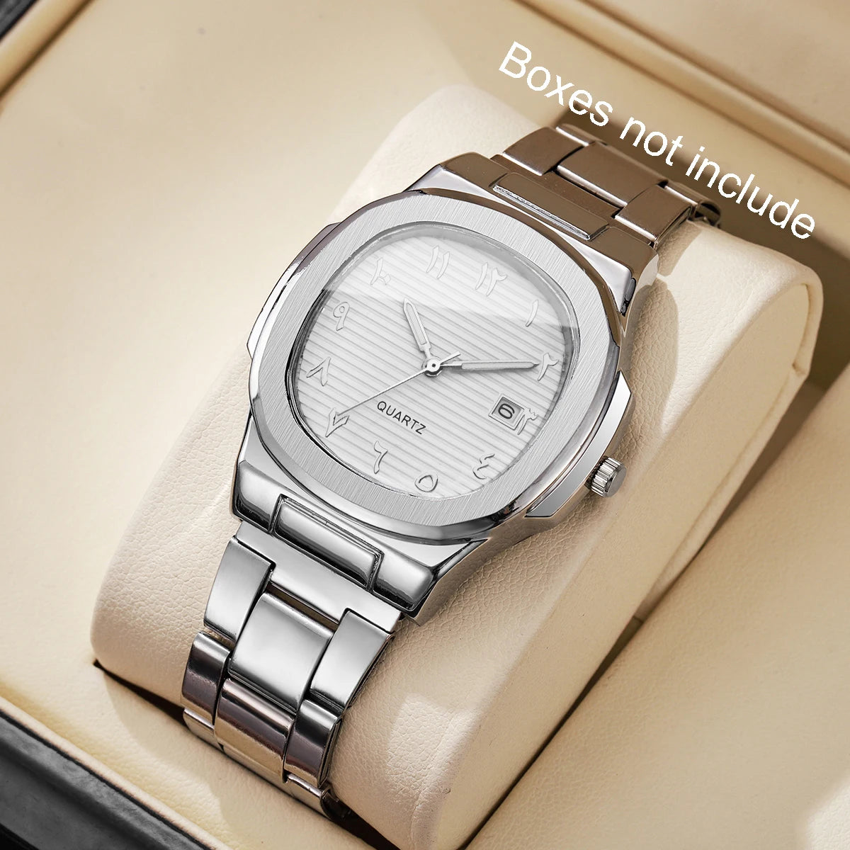 Men's Luxury Square Dial Quartz Watch