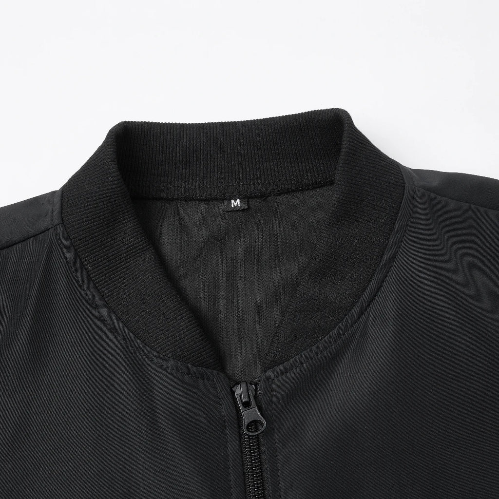 Men's Casual Baseball Collar Jacket