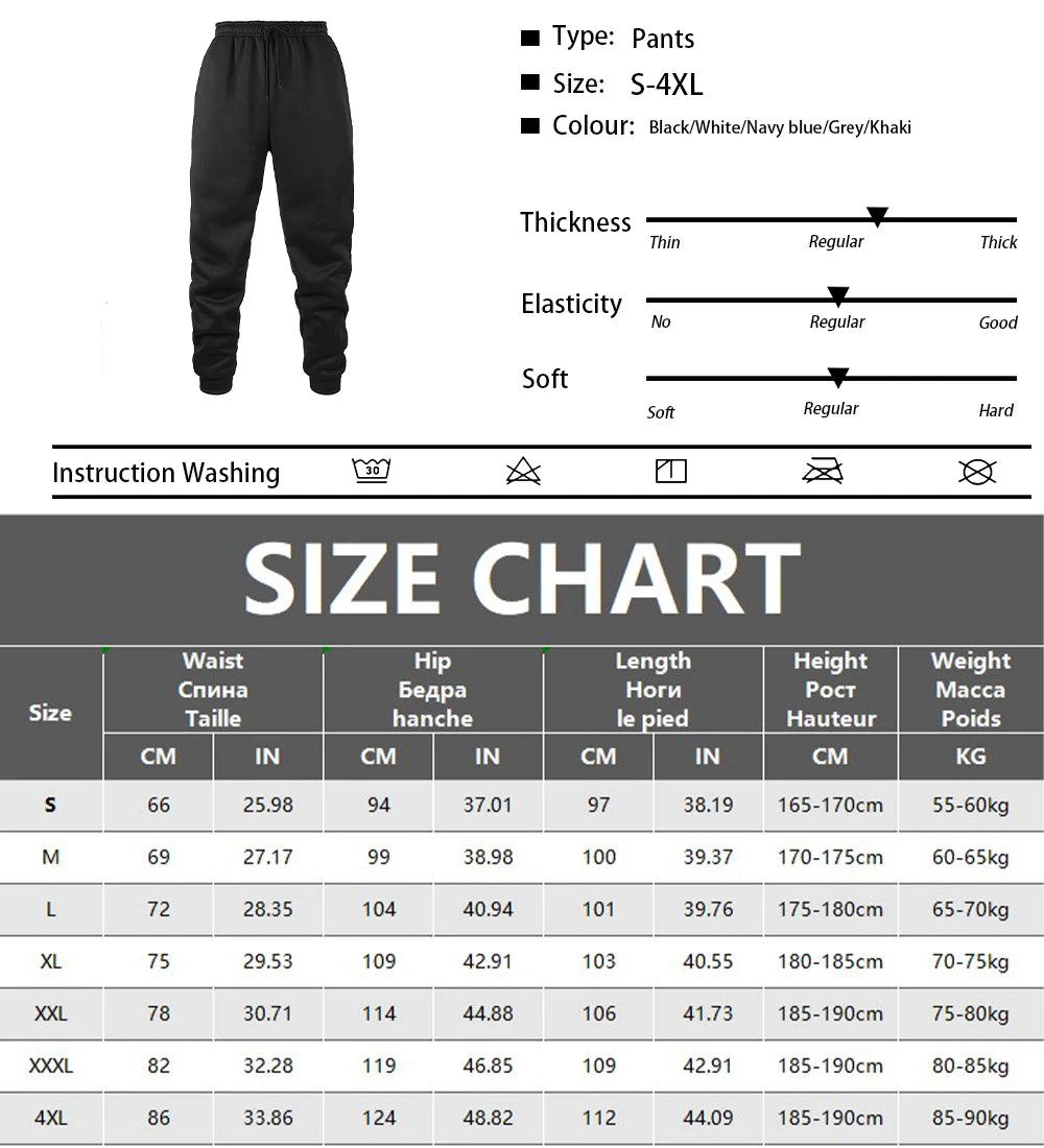 Men's Fleece Jogger Sweatpants
