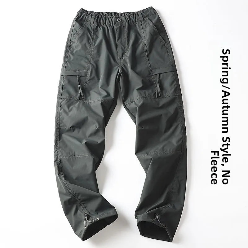 Men's Fleece-Lined Waterproof Work Pants