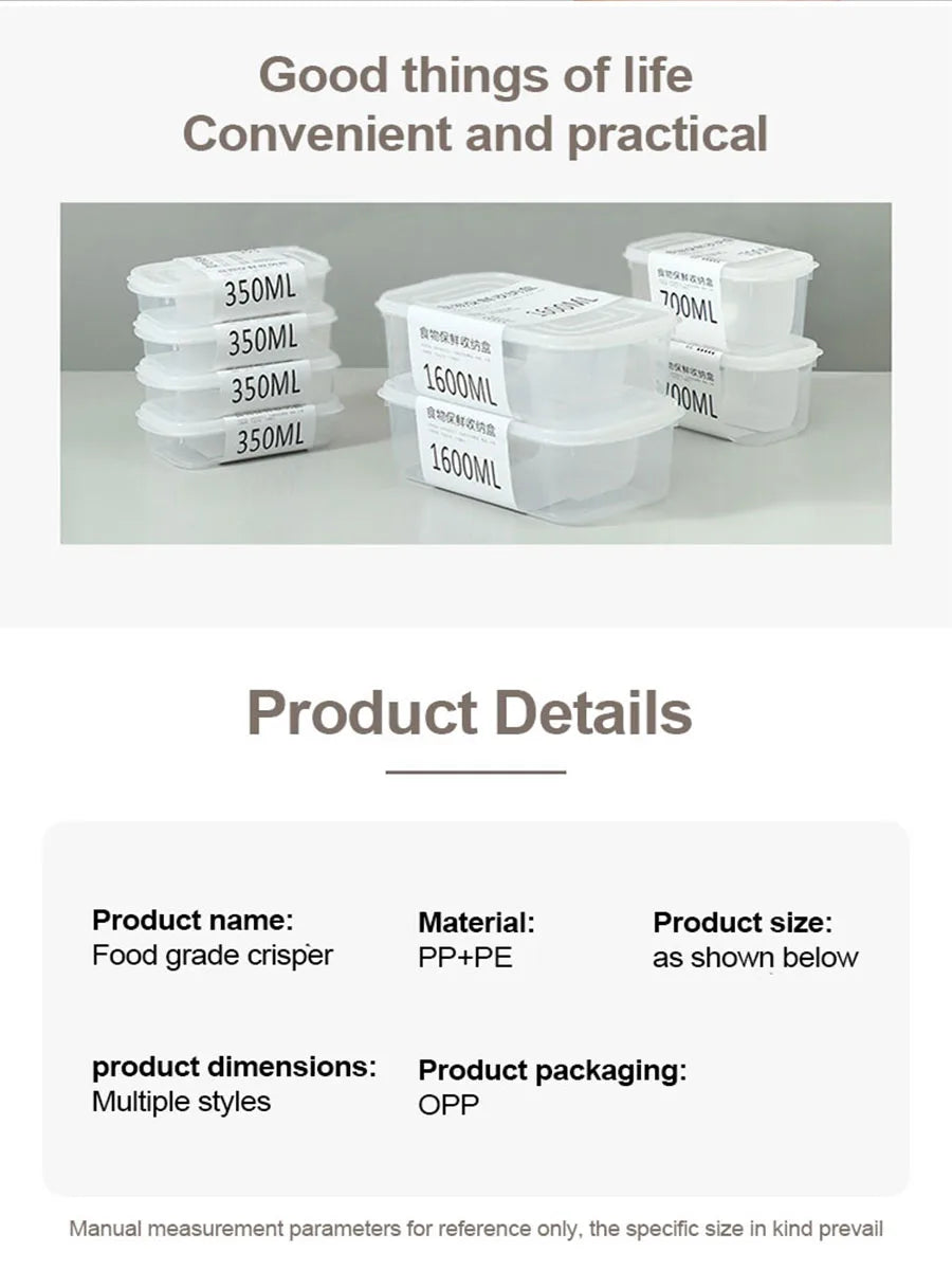 Food-Grade Sealed Storage Containers