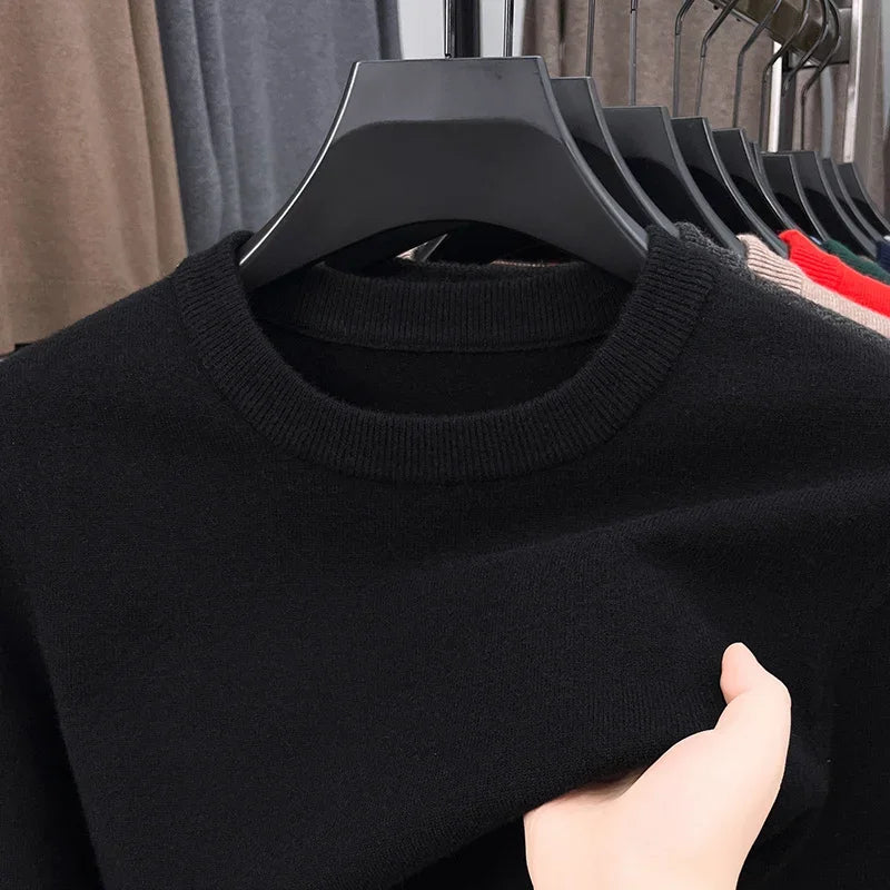 Men's Diamond Pattern Knit Sweater