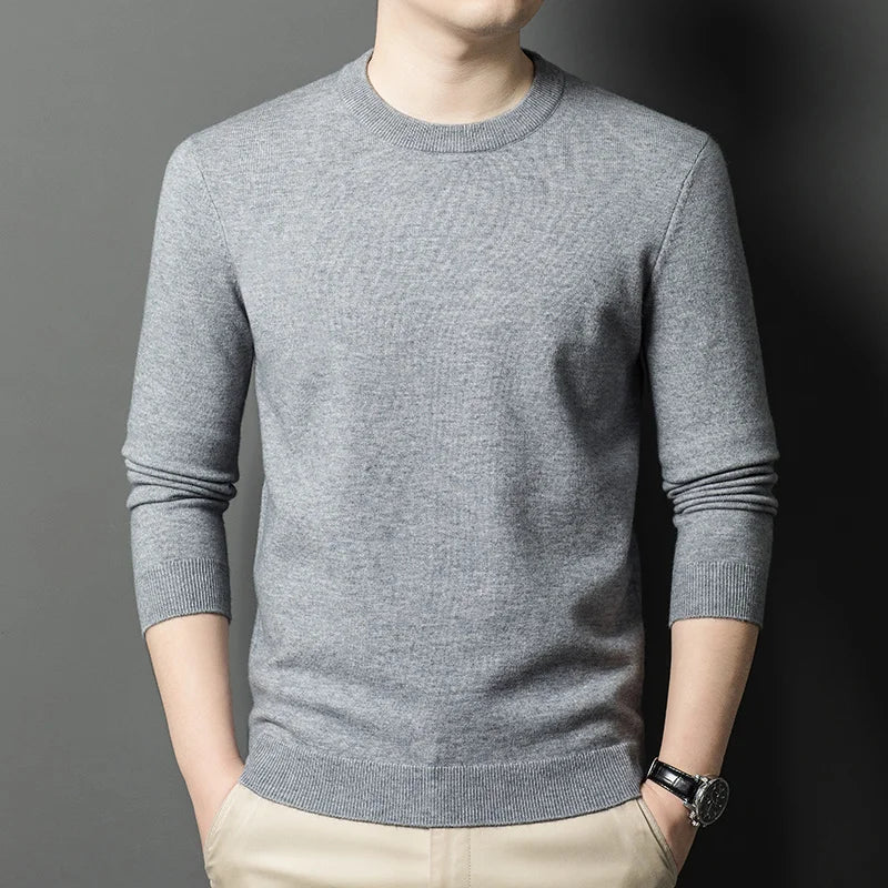 Men's Diamond Pattern Knit Sweater