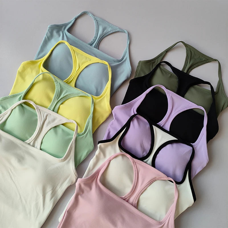 Women's Shockproof Sports Vest Bra