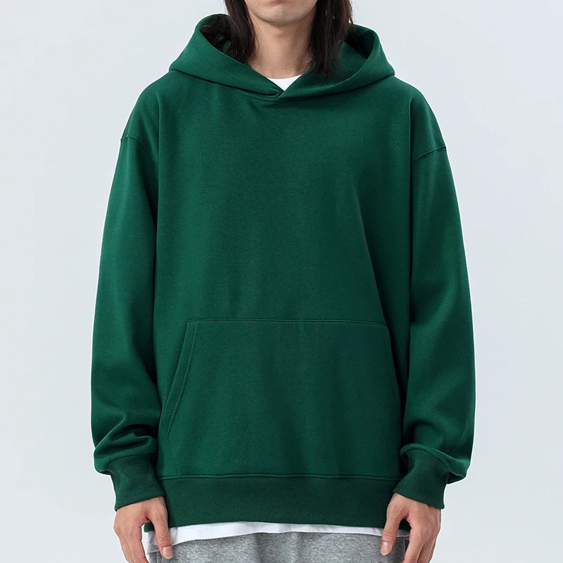Men's Heavyweight Fleece Pullover Hoodie