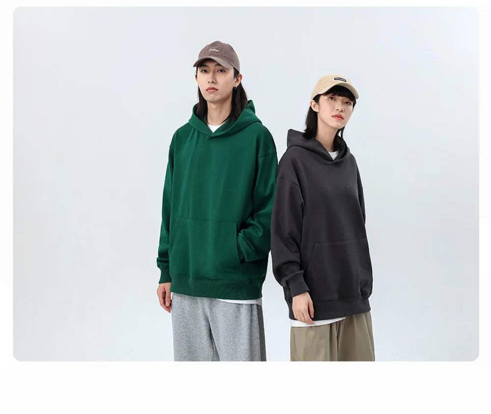 Men's Heavyweight Fleece Pullover Hoodie