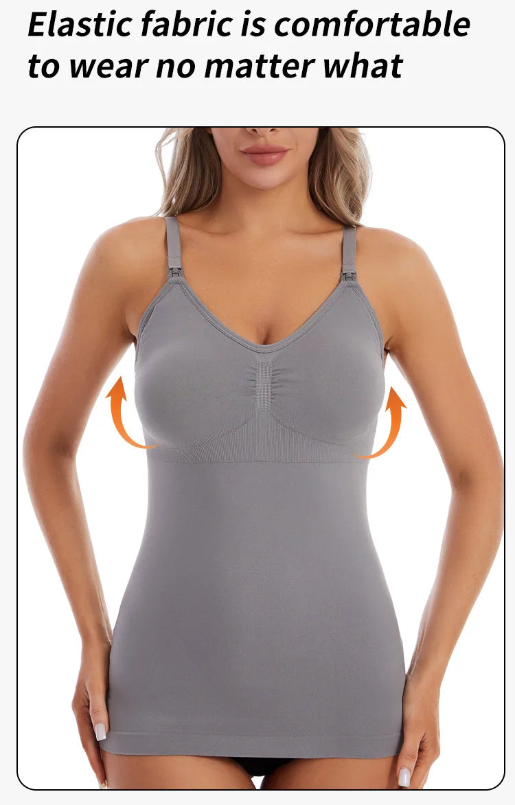 Women's Sleeveless Nursing Tank Top