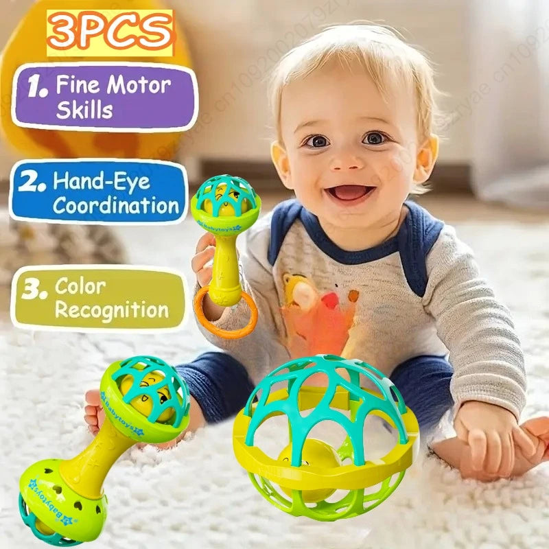Baby Sensory Rattle Toy Set