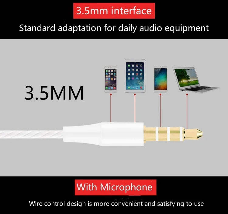 HIFI Bass Wired Earphones