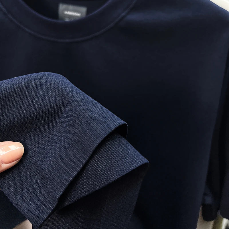 Men's Premium Embroidered Cotton T-Shirt