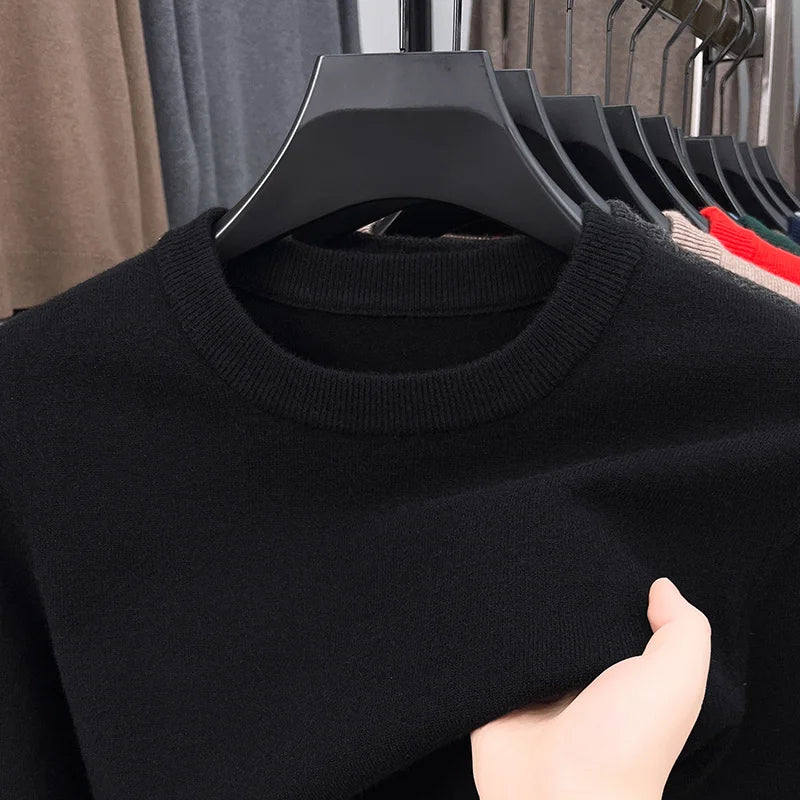 Men's Diamond Pattern Knit Sweater