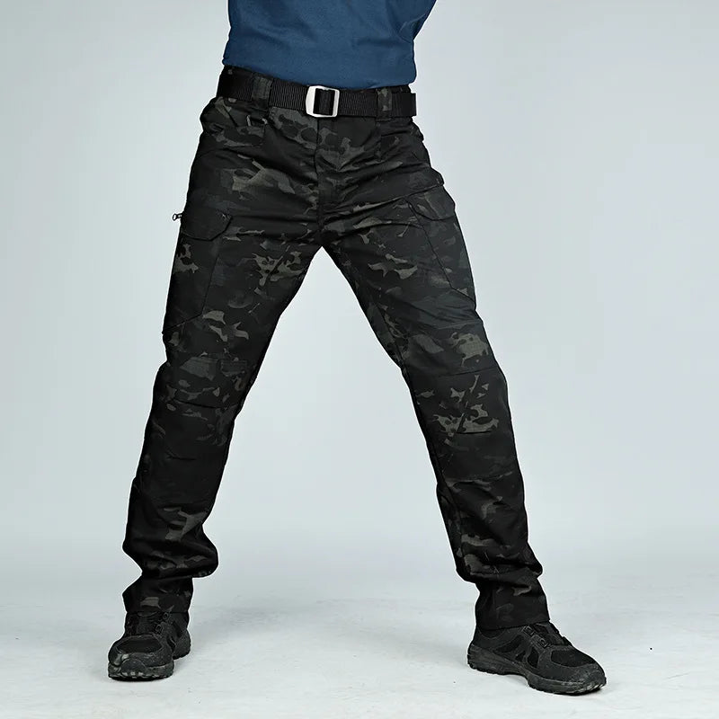Men's Waterproof Tactical Cargo Pants