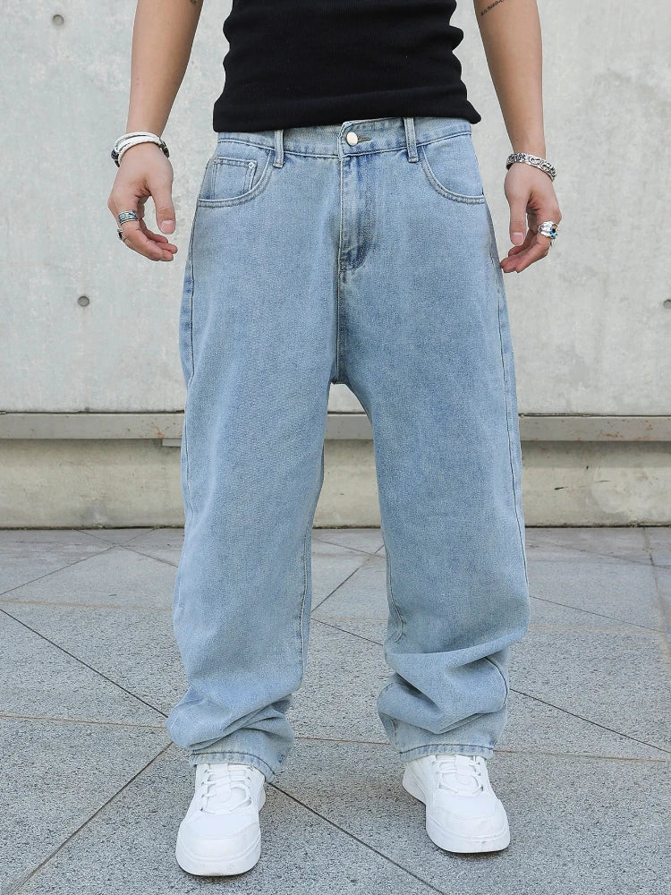 Men's Baggy Wide Leg Jeans