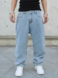 Men's Baggy Wide Leg Jeans