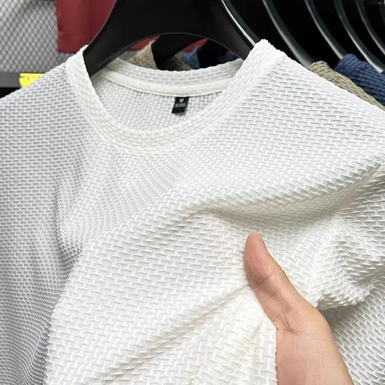 Men's Ice Silk Mesh T-Shirt