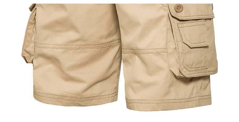 Men's Multi-Pocket Cargo Shorts
