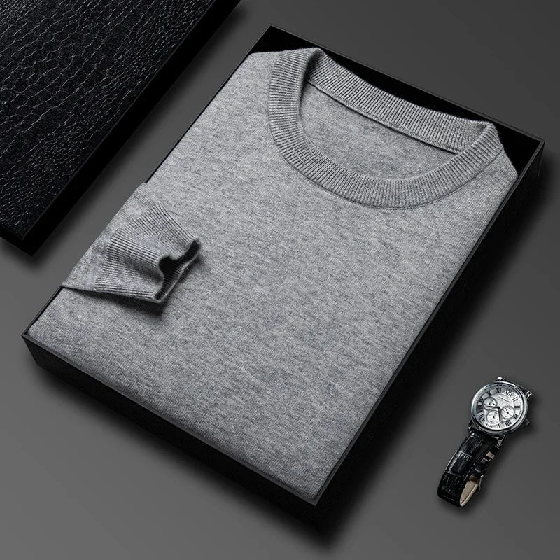 Men's Diamond Pattern Knit Sweater