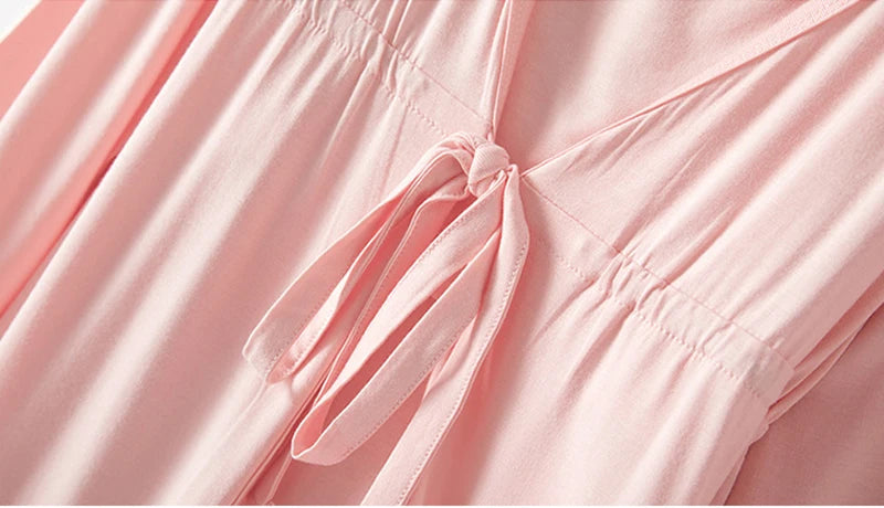 Maternity Hospital Robe & Nursing Nightgown