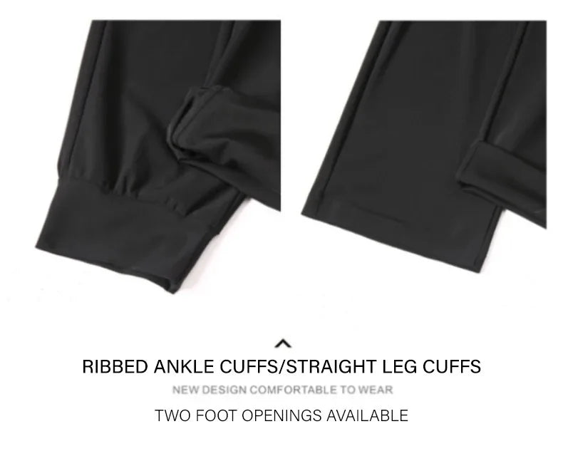 Men's Ice Silk Wide Leg Pants