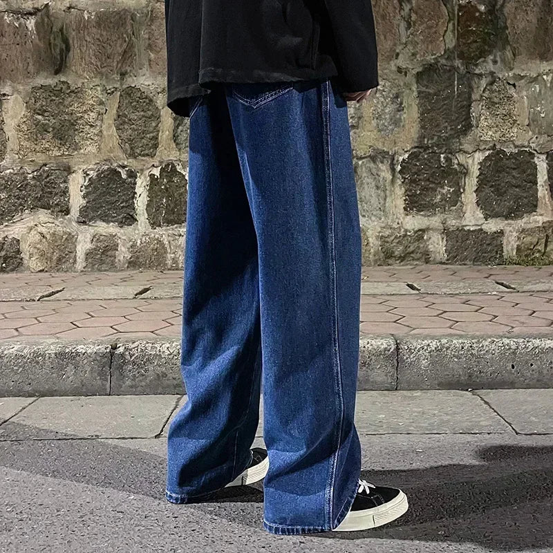 Men's Loose Straight Leg Jeans