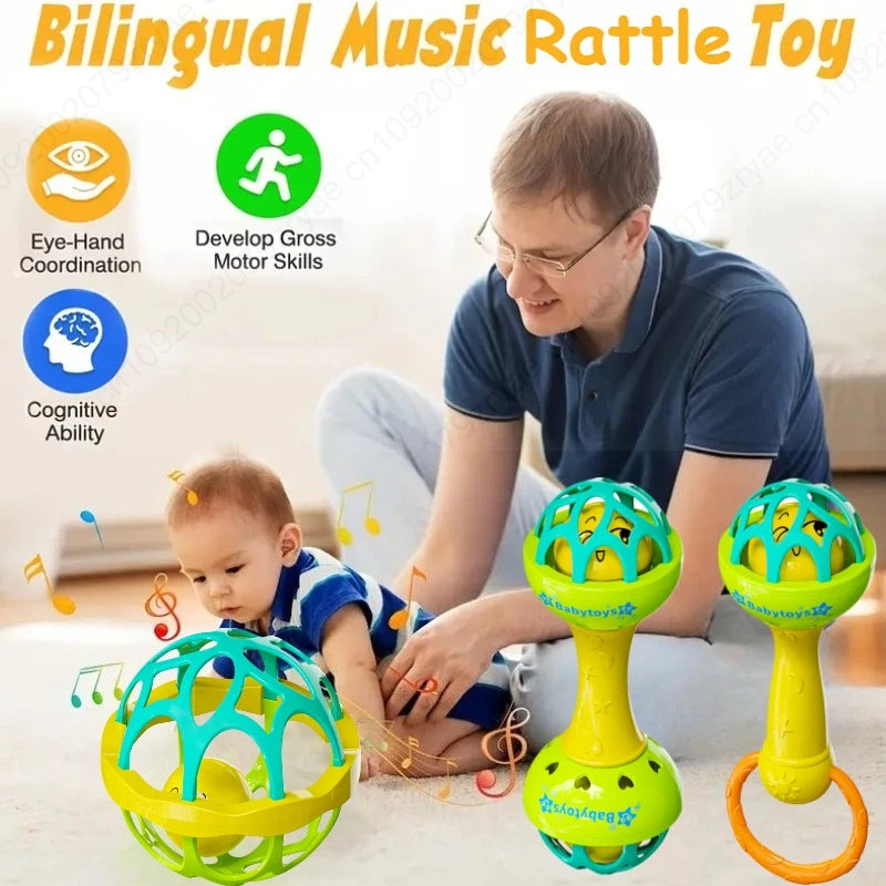 Baby Sensory Rattle Toy Set