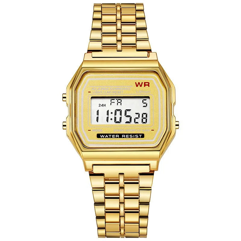 Women's Rose Gold Digital Watch