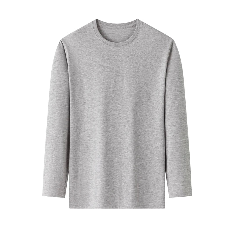 Men's Cotton Long Sleeve T-Shirt