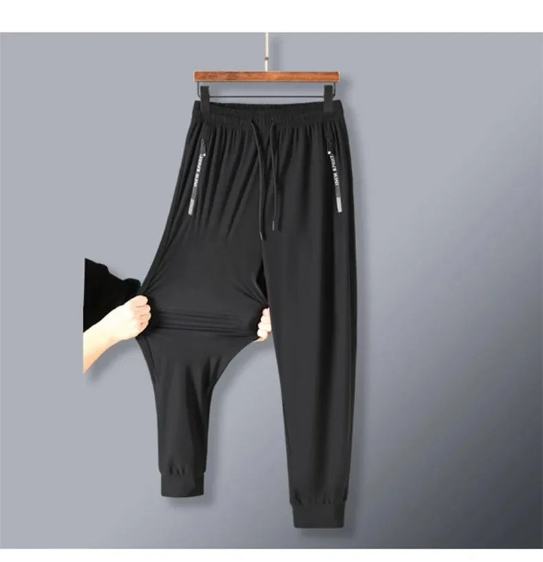 Men's Ice Silk Wide Leg Pants