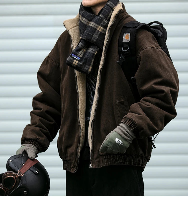 Men's Vintage Polar Fleece Jacket