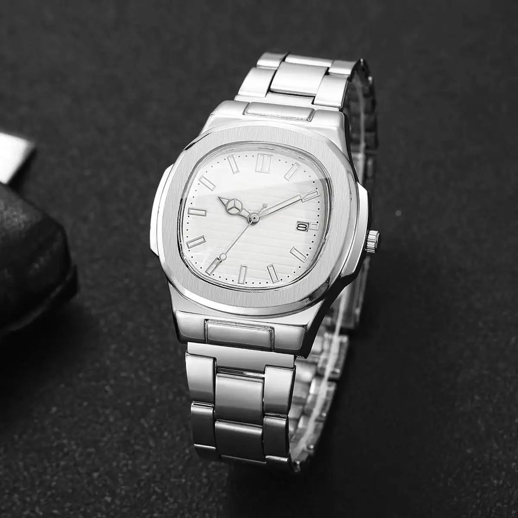 Men's Luxury Square Dial Quartz Watch