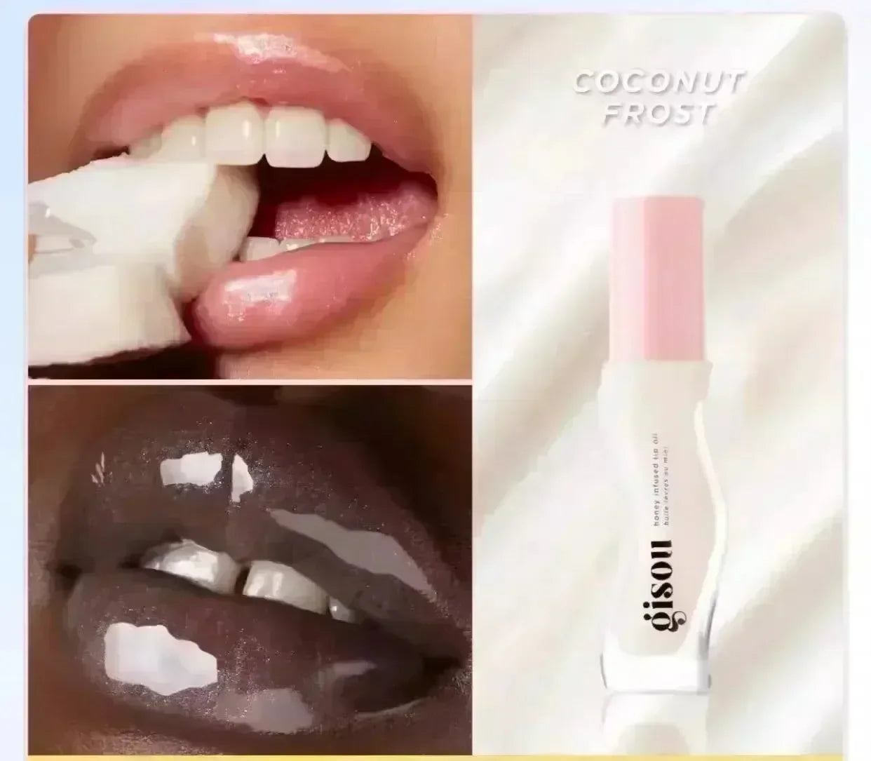 Gisou Honey-Infused Lip Oil Gloss