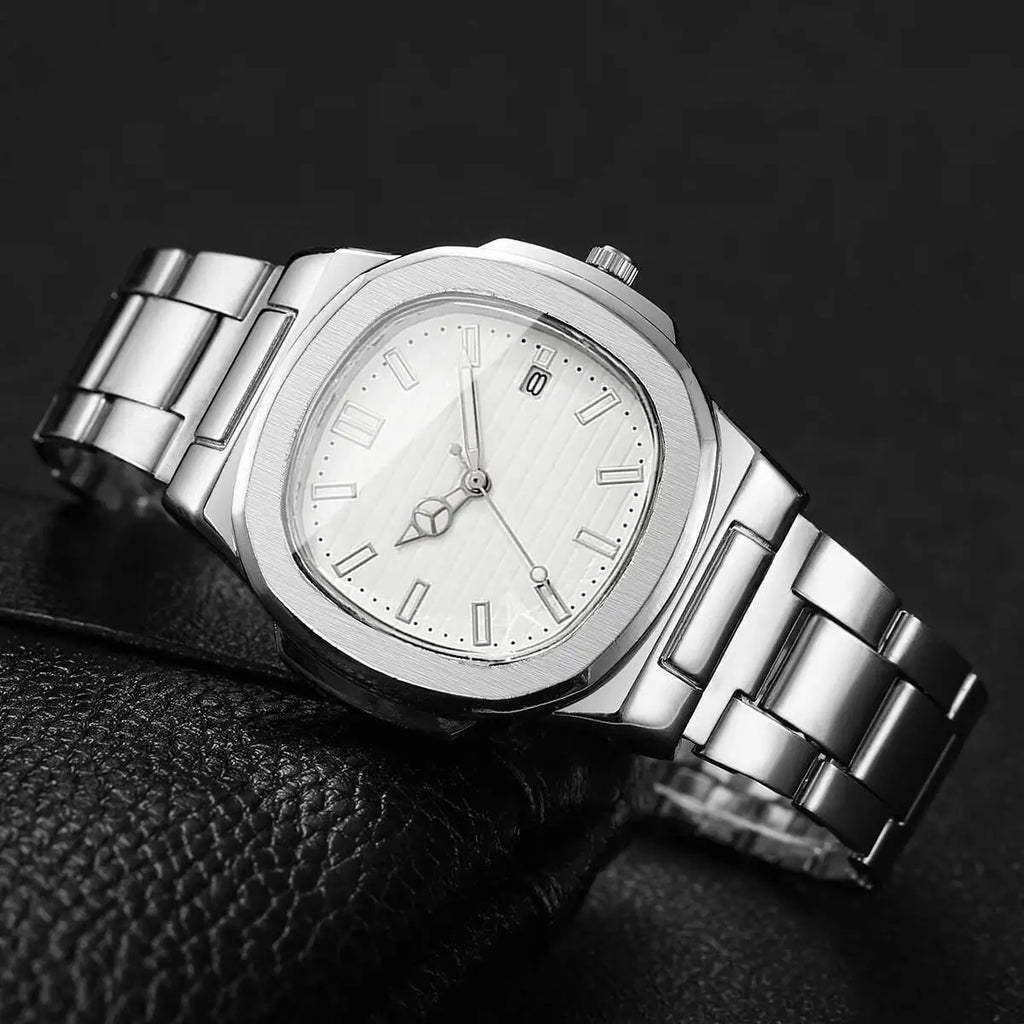 Men's Luxury Square Dial Quartz Watch