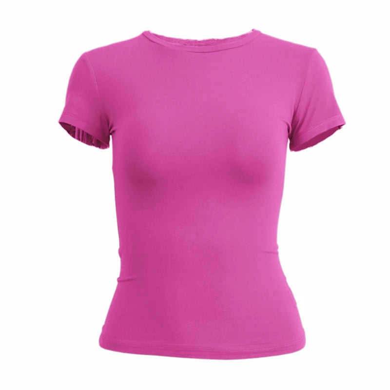 Women's Slim Fit Knit T-Shirt