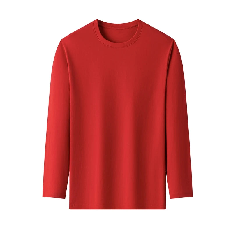 Men's Cotton Long Sleeve T-Shirt
