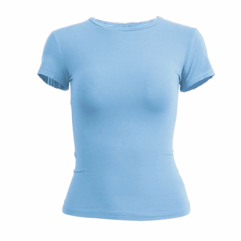 Women's Slim Fit Knit T-Shirt