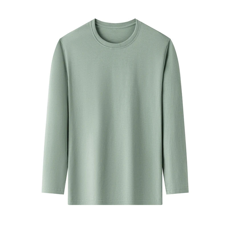 Men's Cotton Long Sleeve T-Shirt