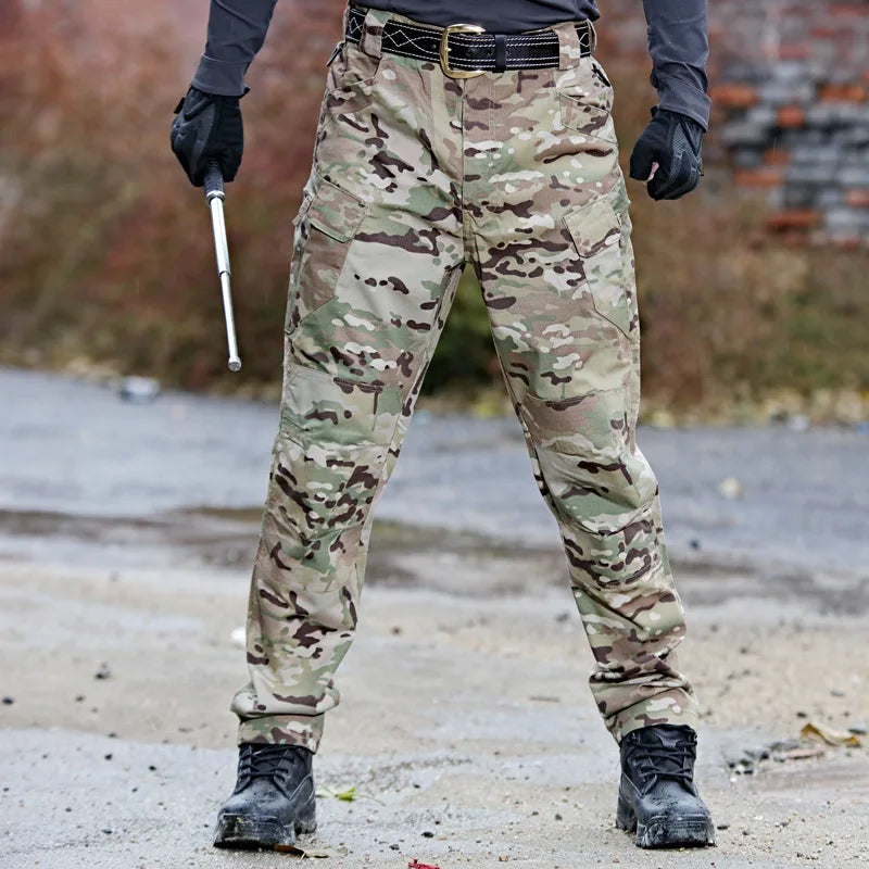Men's Waterproof Tactical Cargo Pants