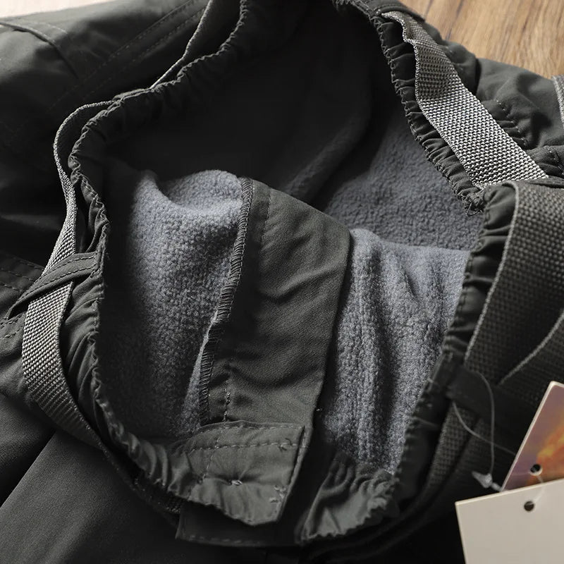 Men's Fleece-Lined Waterproof Work Pants