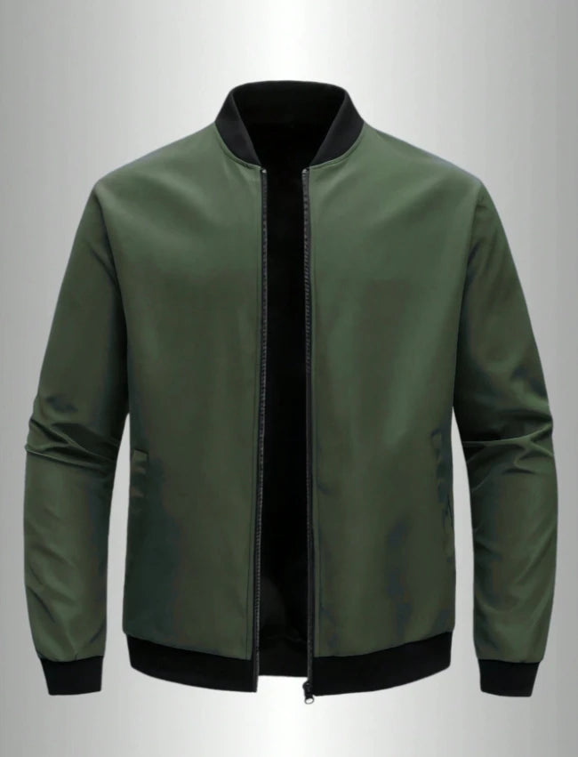 Men's Casual Baseball Collar Jacket