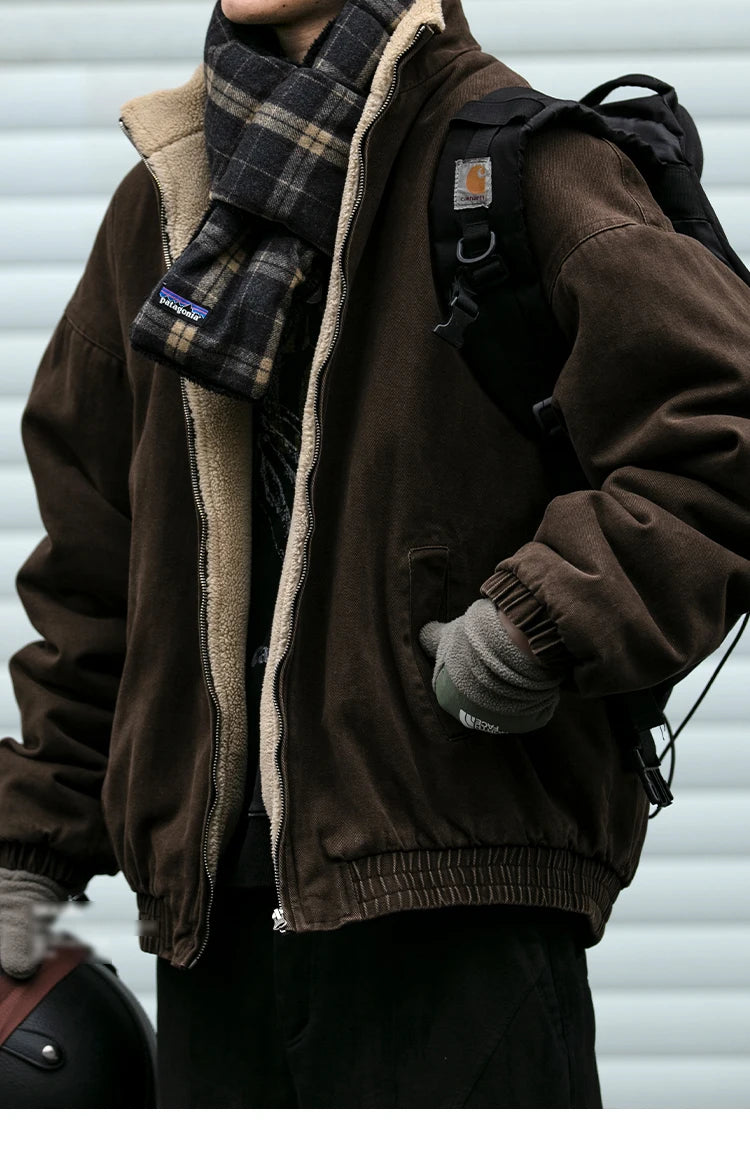 Men's Vintage Polar Fleece Jacket