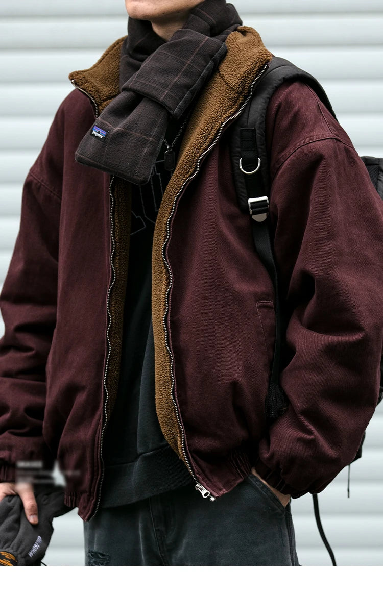 Men's Vintage Polar Fleece Jacket