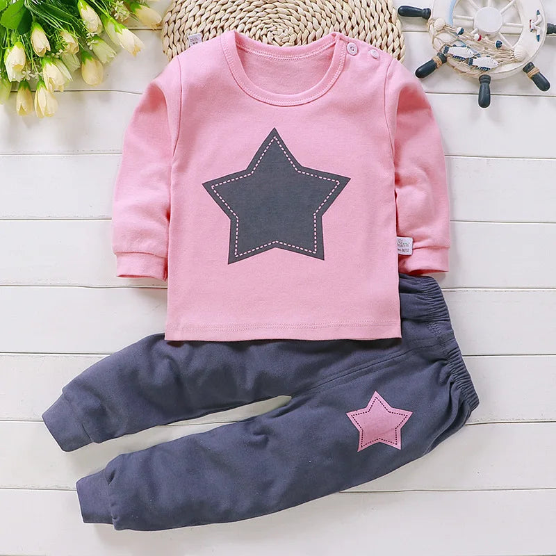 Baby Girl Cotton Pajama Set