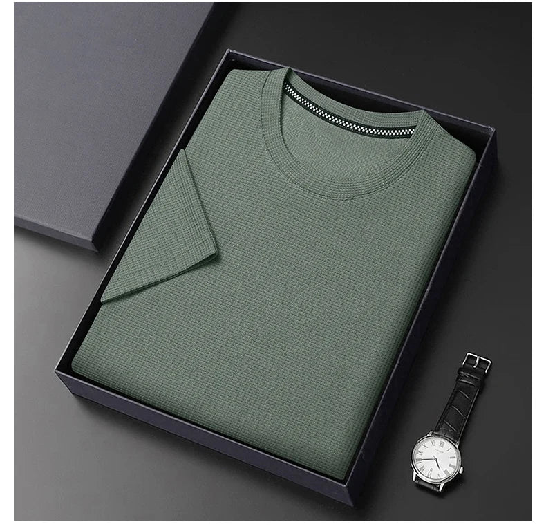 Men's Waffle Knit T-Shirt