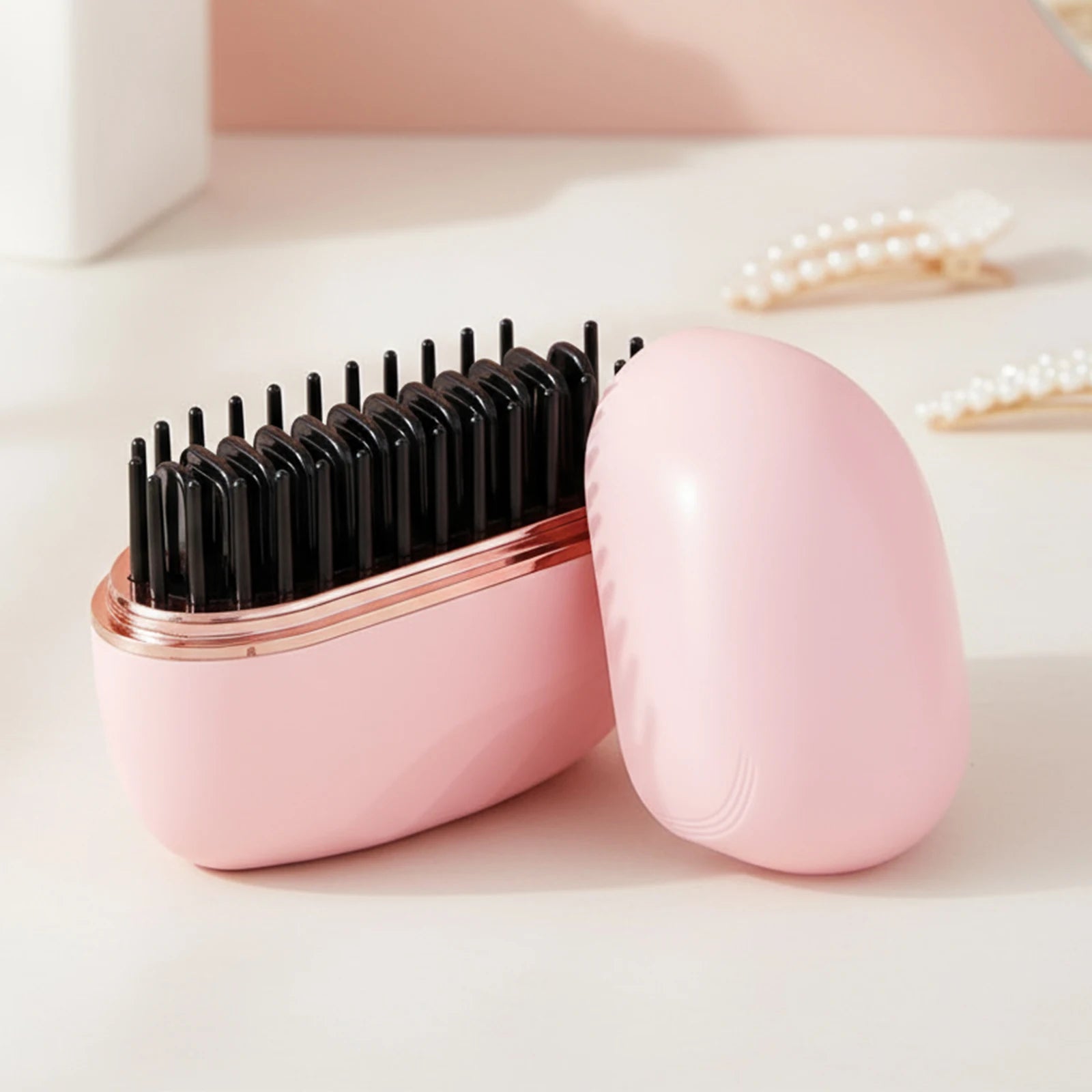 Cordless Mini Hair Straightening Brush